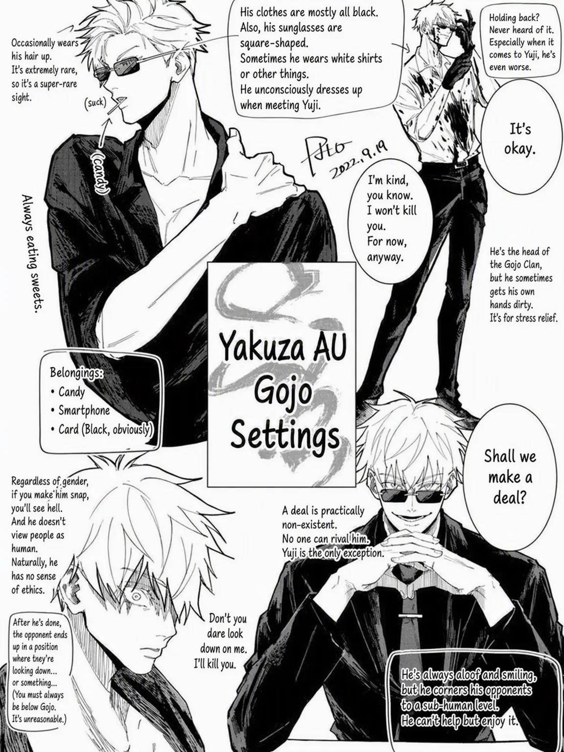 ModestKudu6233의 Yakuza AU