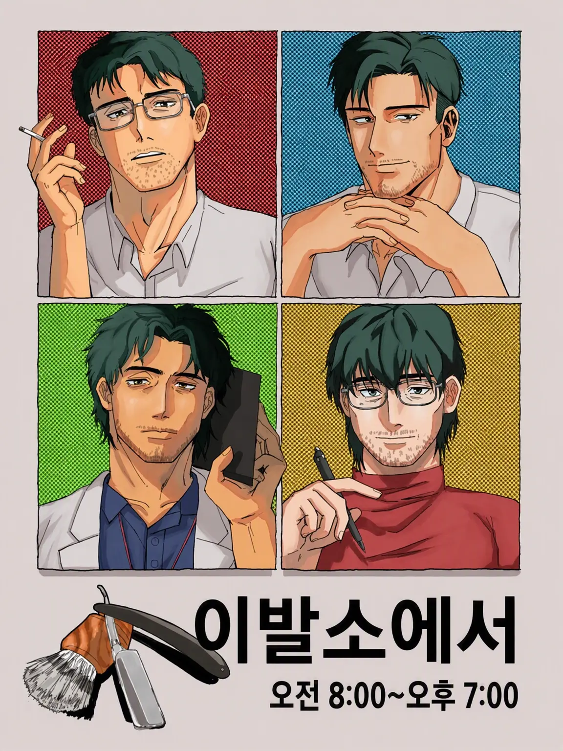 UniqueSaiga7044의 바버샵에서.