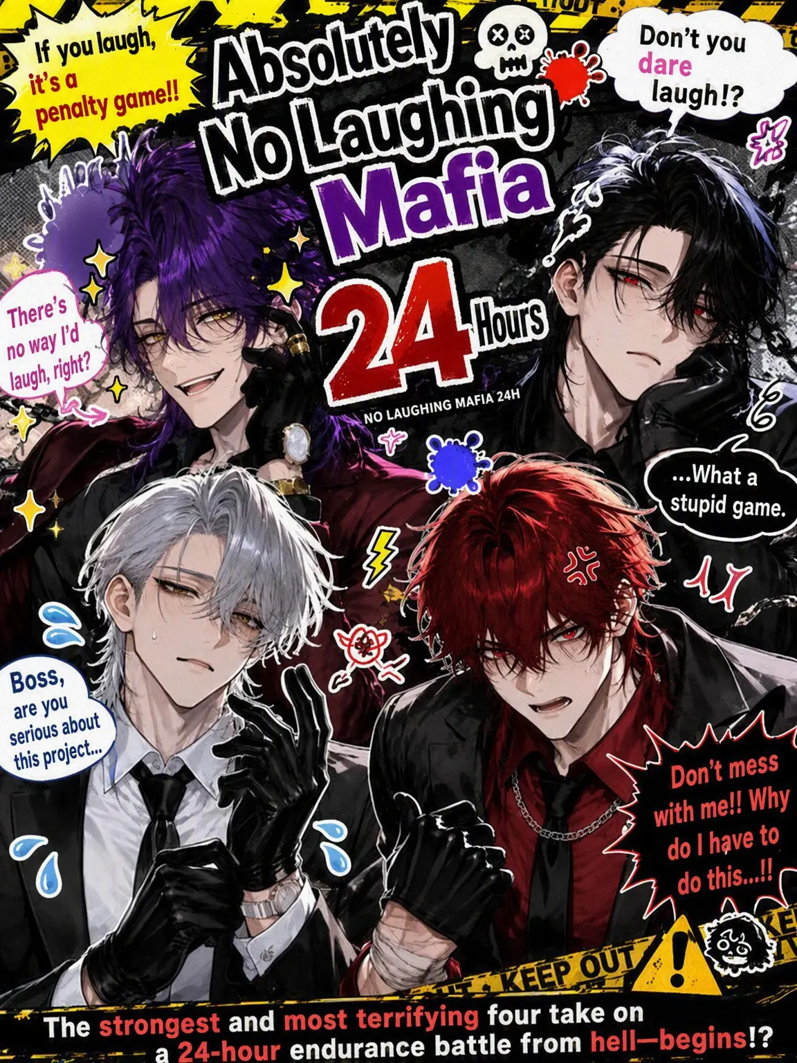 aburisoumenn의 No-Laughing Mafia 24-Hour Endurance