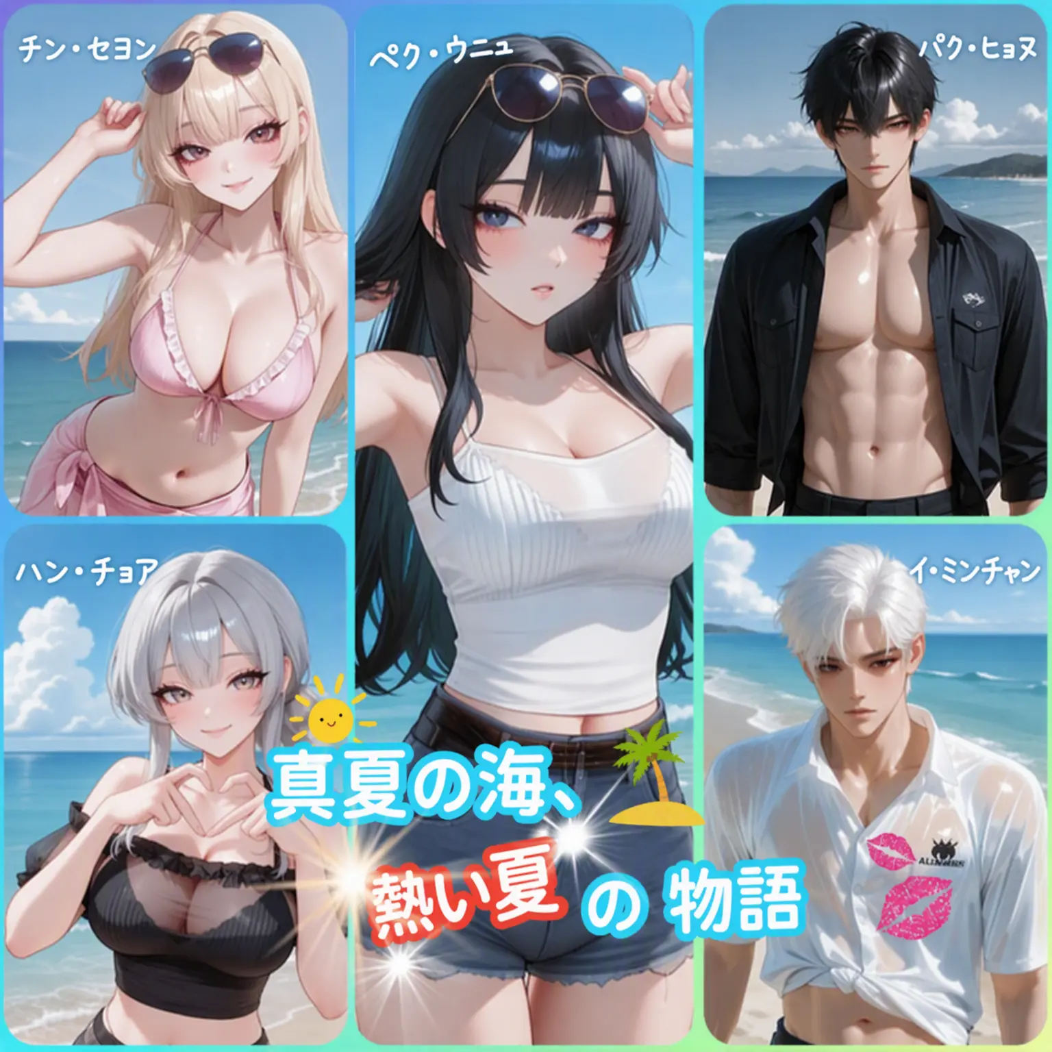 Budweiser의 真夏の海、彼らだけの夏の物語