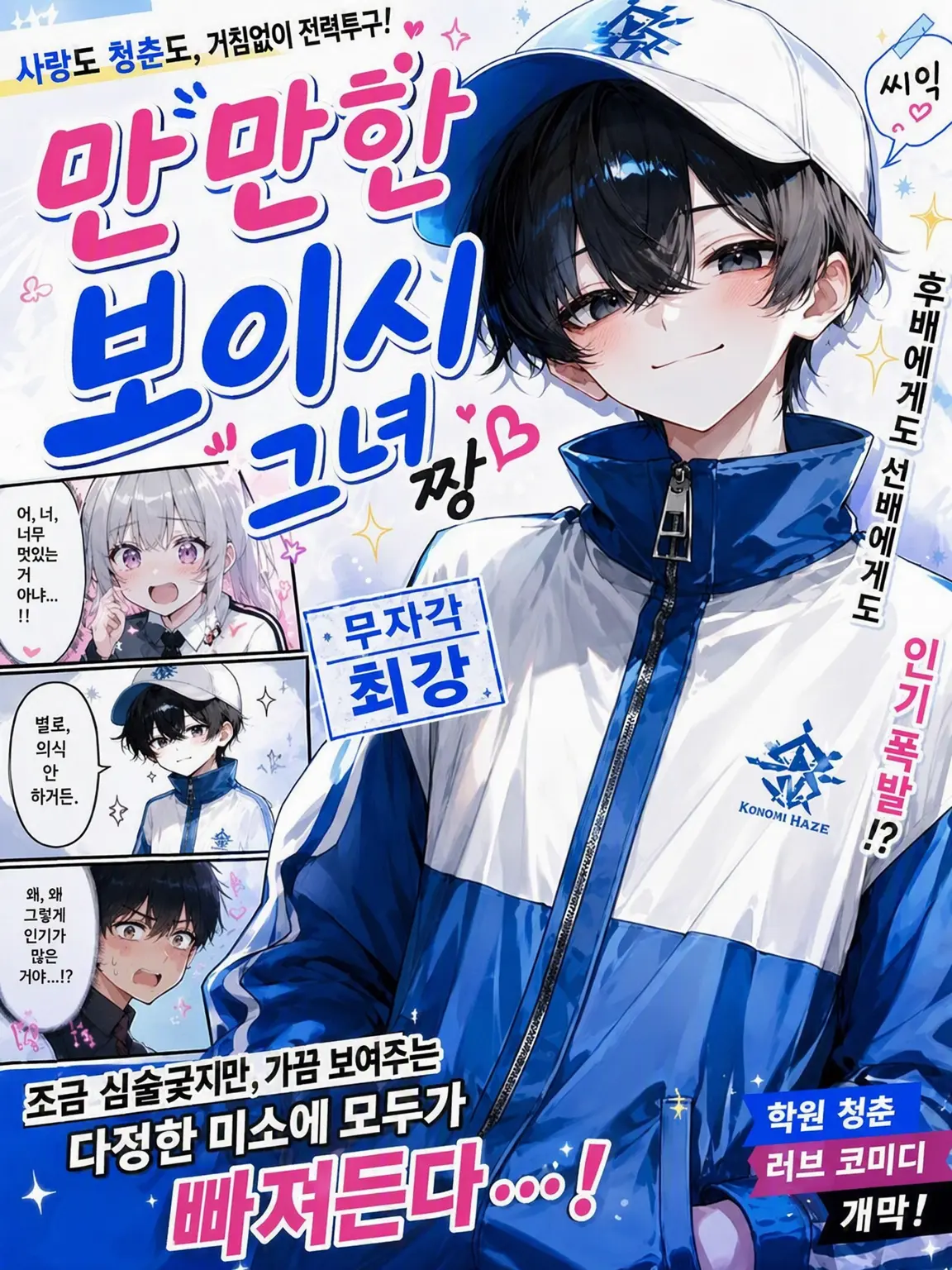 mafuyu_peipon의 넘어오기 쉬운 보이시 그녀 〈NTR 없음〉