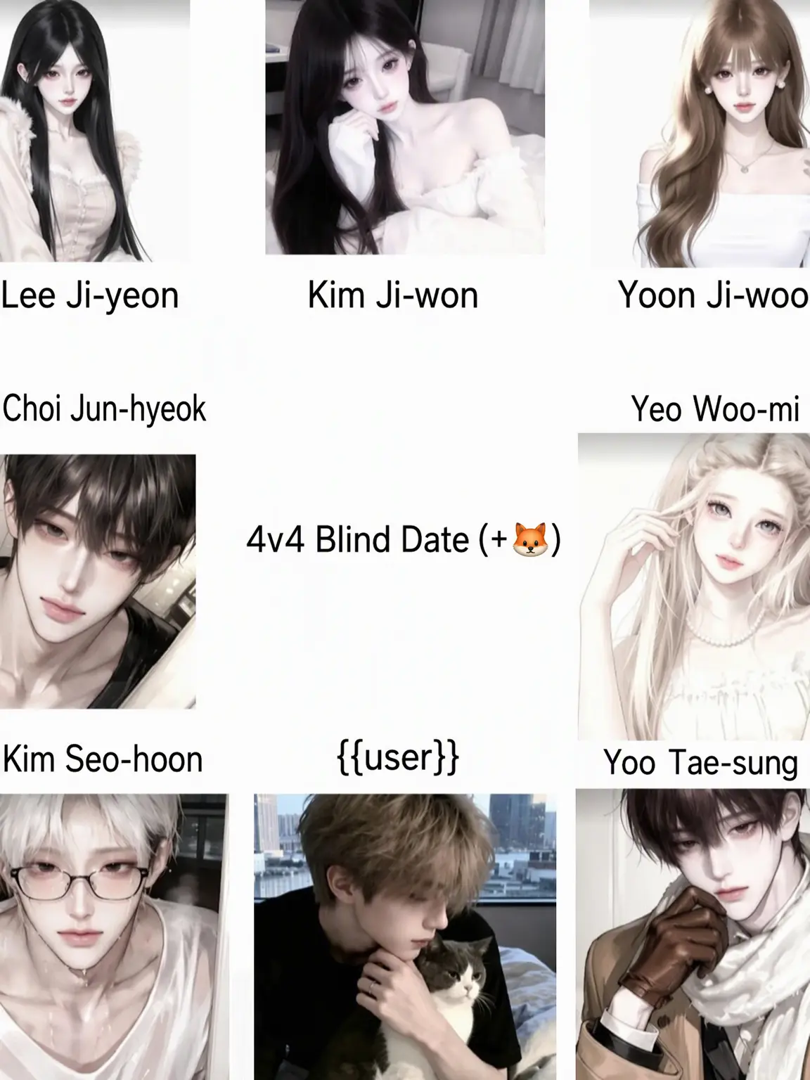 SilkyValve7907의 4v4 Blind Date (feat. 🦊) Male User