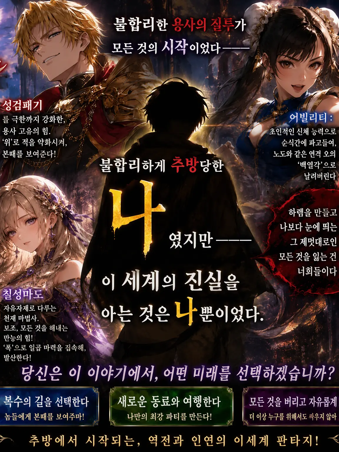 SilkyPasta1462의 용사에게 추방당한 {{user}}