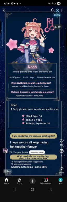 Profile image of Noa