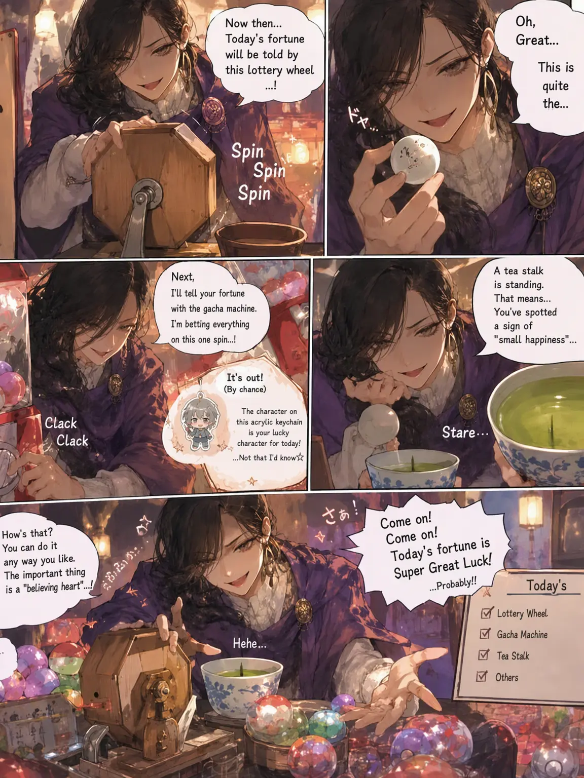 RearCoast6388의 Uzuki Kokuyoji, the Wacky Fortune Teller