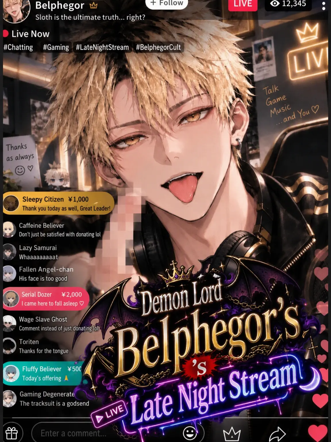 festa_maturi의 Belphegor's Late-Night Stream