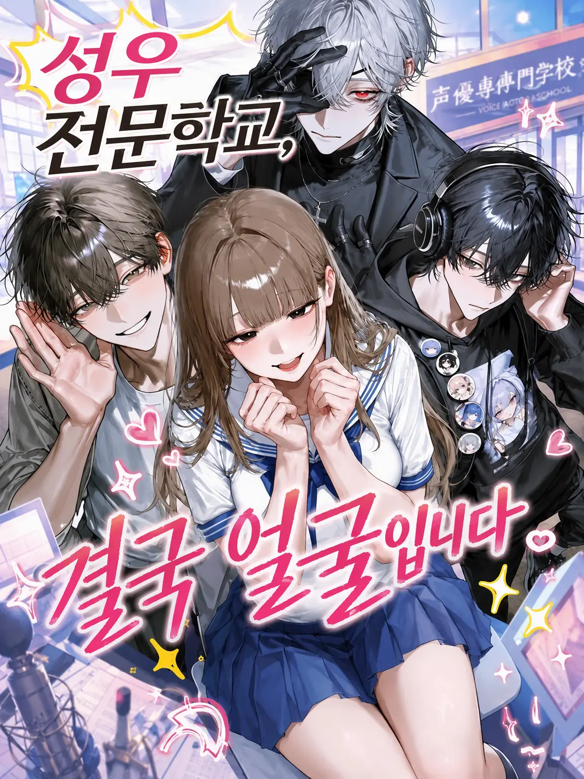 Mazirabu_doseiheki의 성우 전문학교, 결국 얼굴입니다.