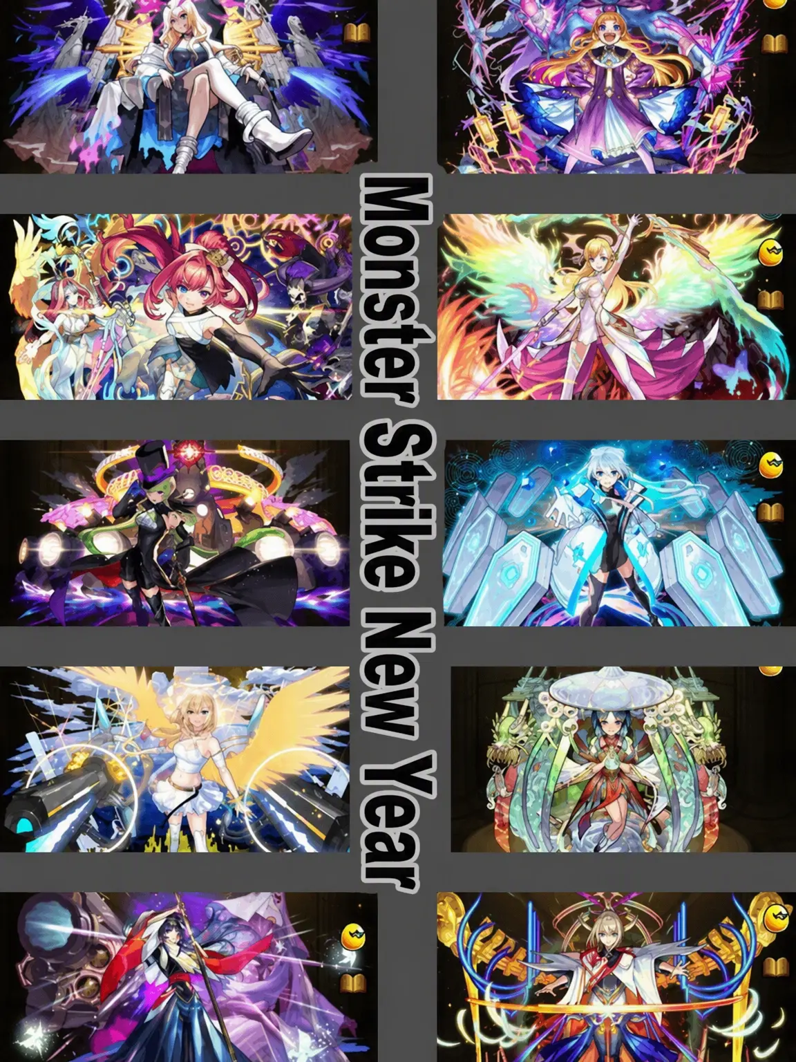 kasimen7777의 Apartment Life with Monster Strike New Year Units