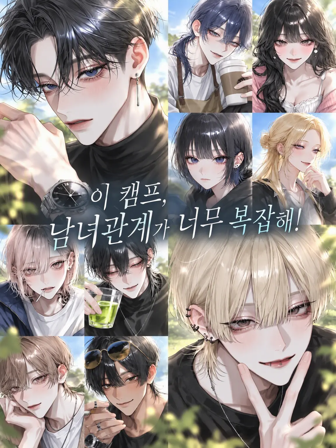 knxneu의 이 캠핑, 남녀 관계가 너무 복잡해!