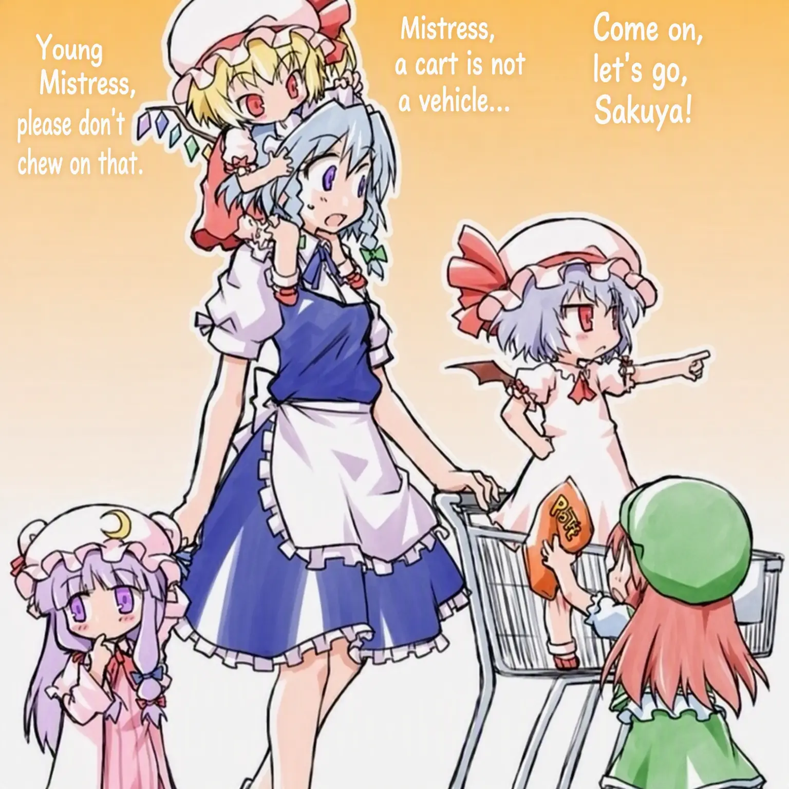 SoggyBerry8227의 The Scarlet Devil Mansion Crew Turned Into Kids!?