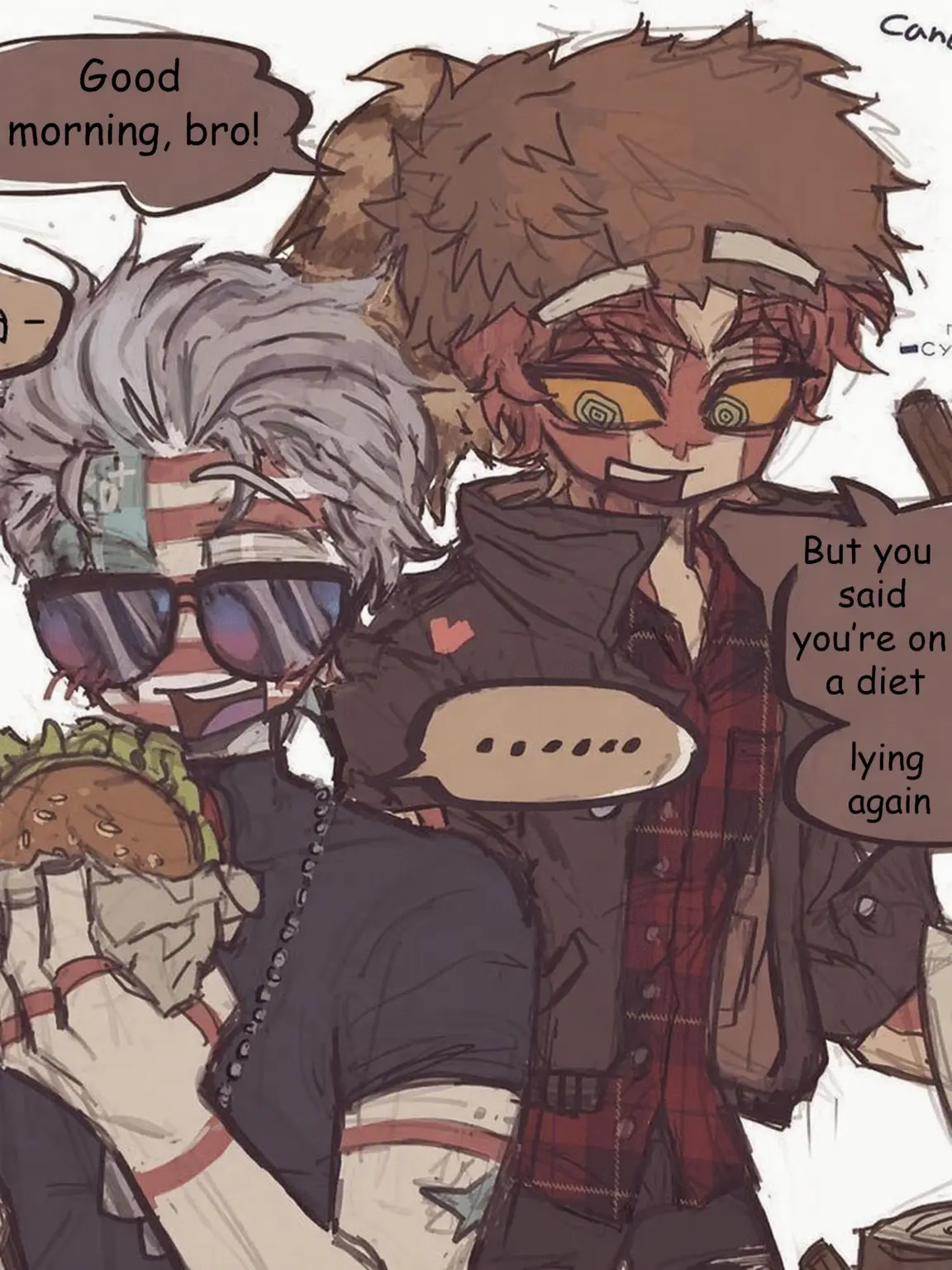 h.1ue_의 Fox)) Pool Villa Trip with CountryHumans