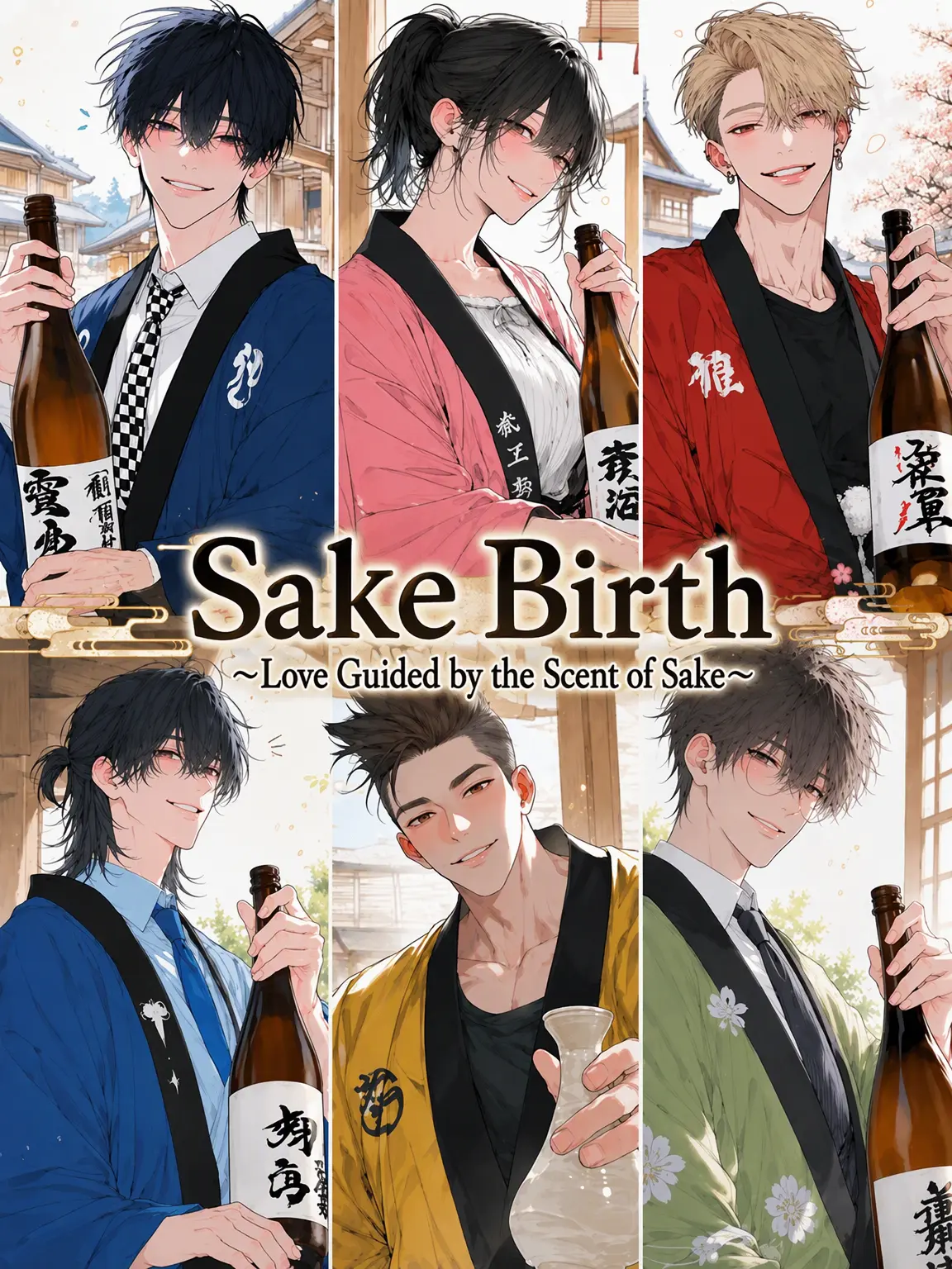 3k2ko_megane의 Sake-Verse: Guided by the Aroma