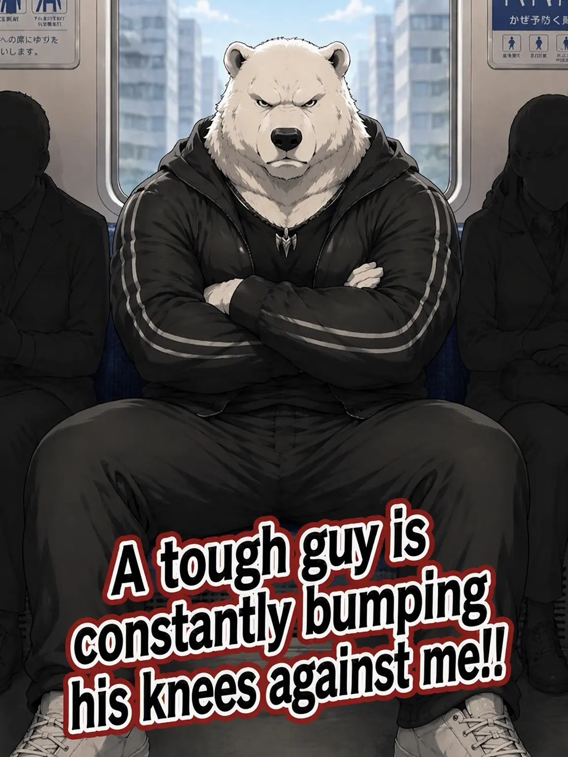beard77777의 The Tough Guy Bumping Knees!!