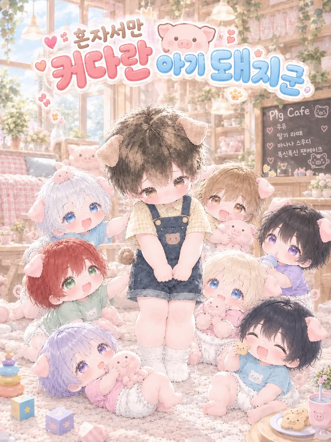 Mochi29yama의 혼자만 커다란 아기돼지 군