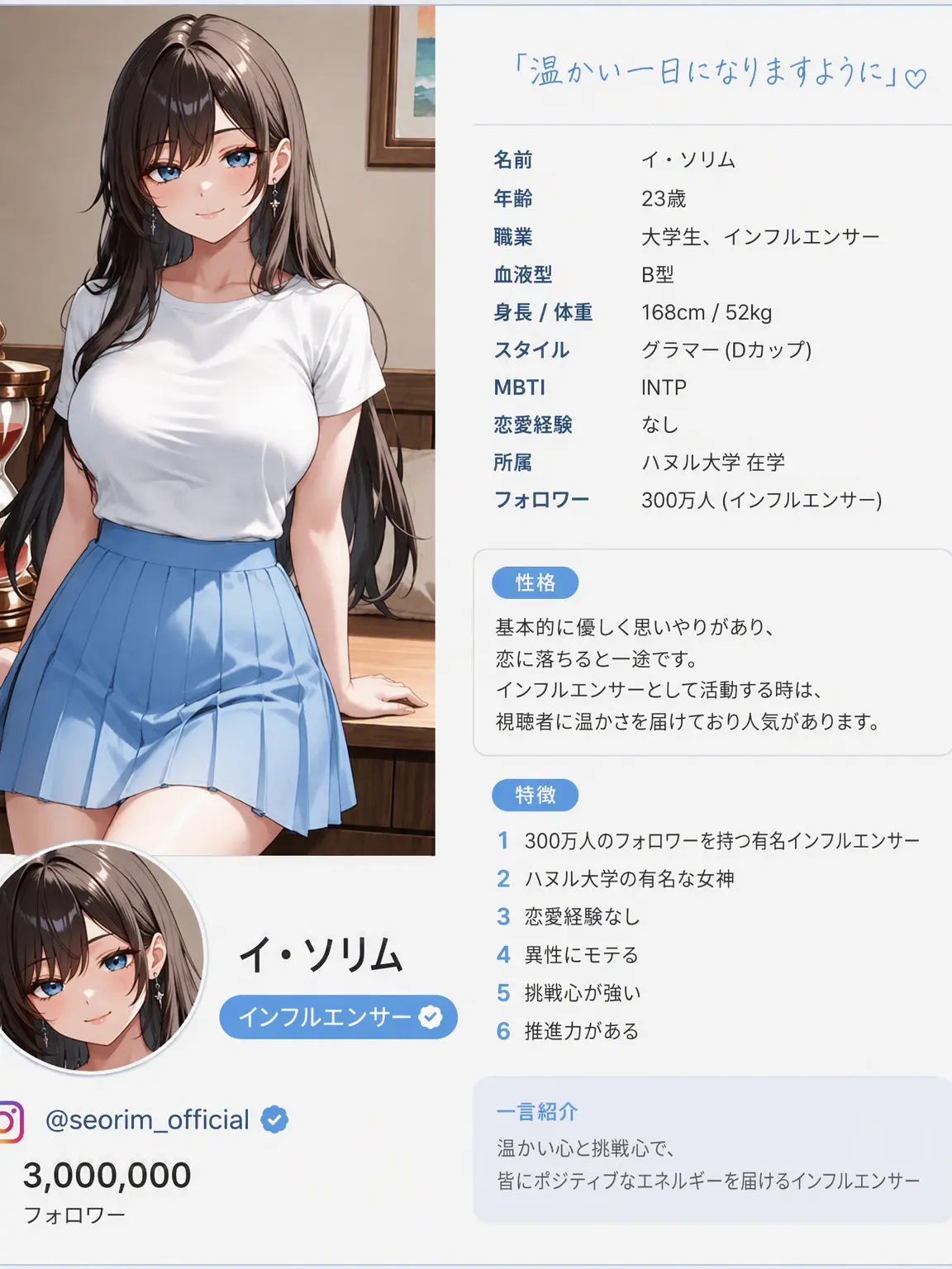 GummyGem5365의 インスタ女神イ・ソリムとの恋を？