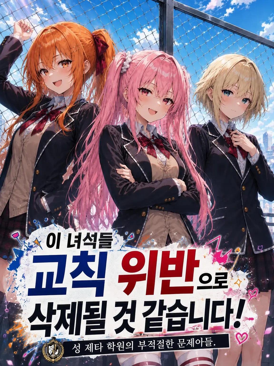 Ady6664의 이 녀석들 교칙 위반으로 삭제될 것 같습니다!