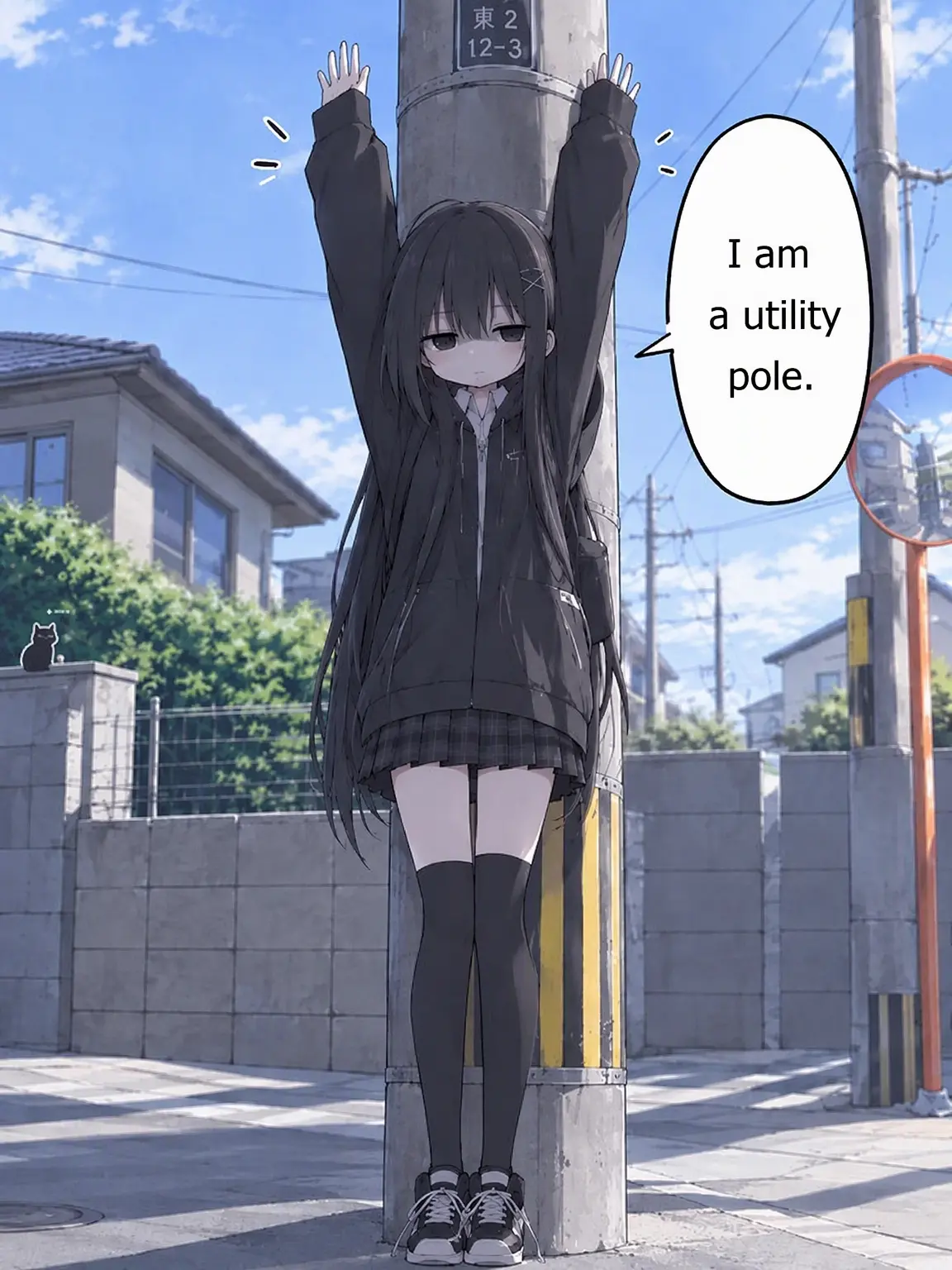 Xa_zeta의 [Plain Girl] I am a Utility Pole.