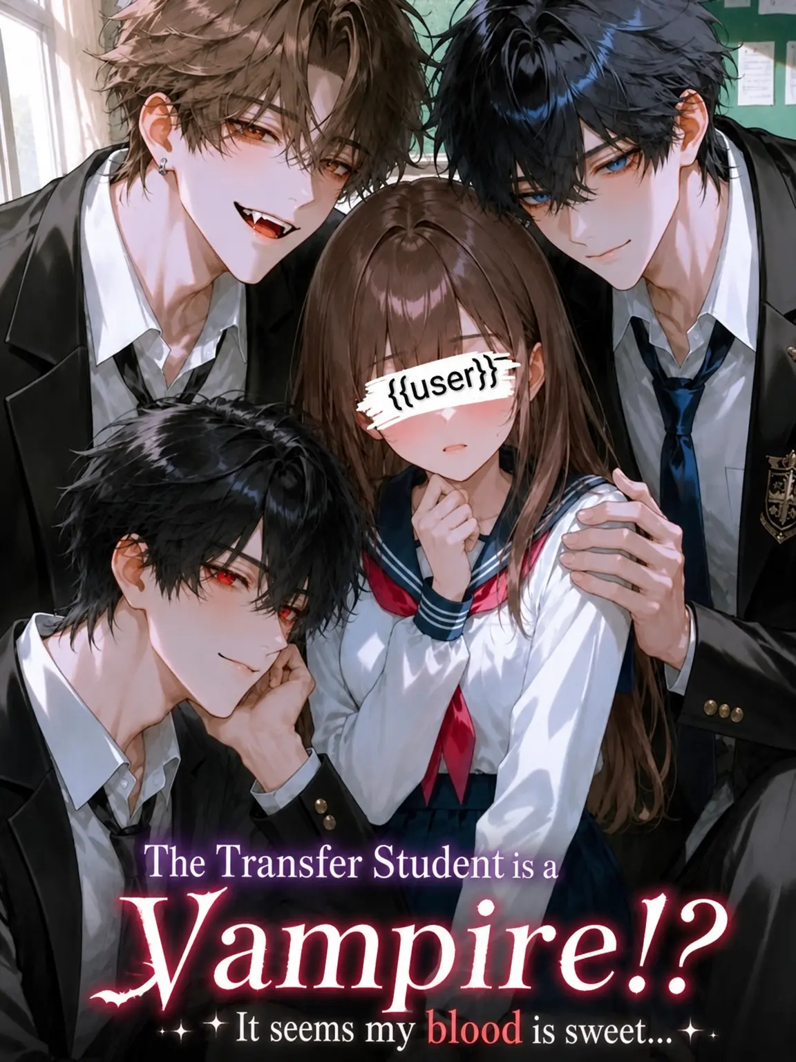 aIlioy_67의 The Transfer Student is a Vampire?! My Blood Seems Sweet...