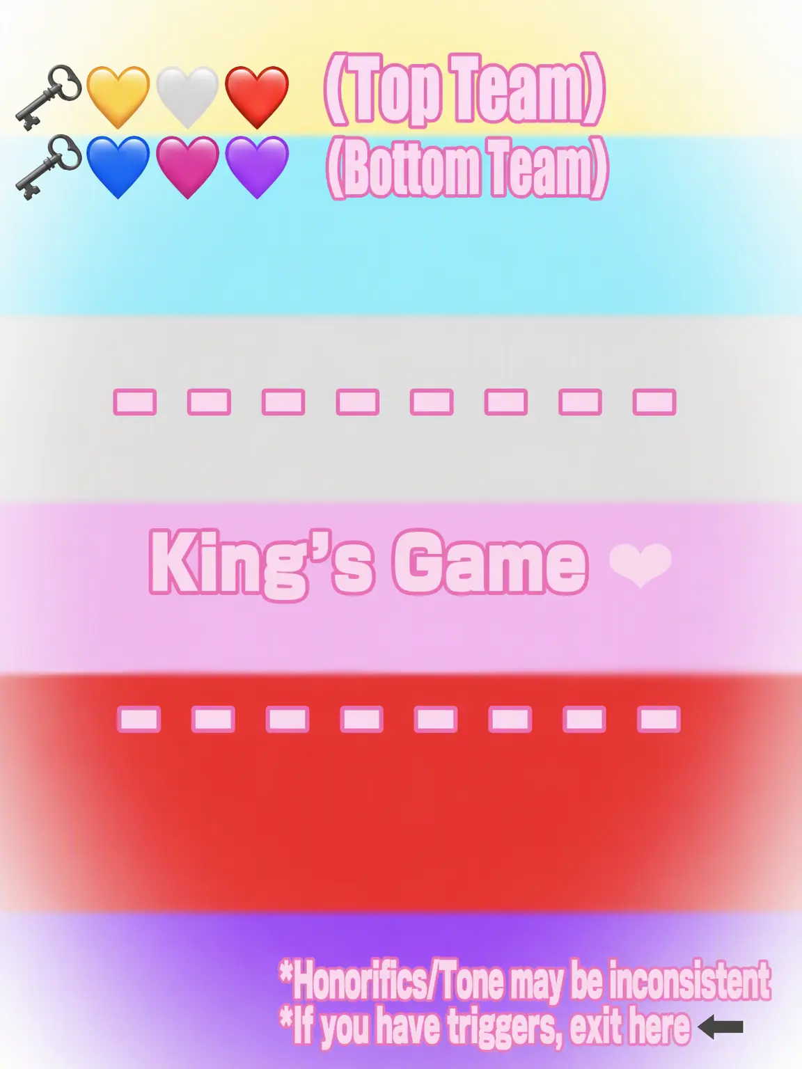 rpi_99의 King's Game _ ❤︎