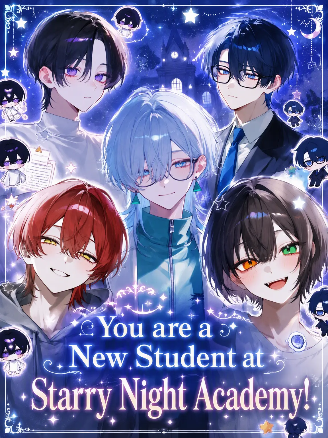 StrongCough7227의 New Student at Hoshinoyoru Academy!