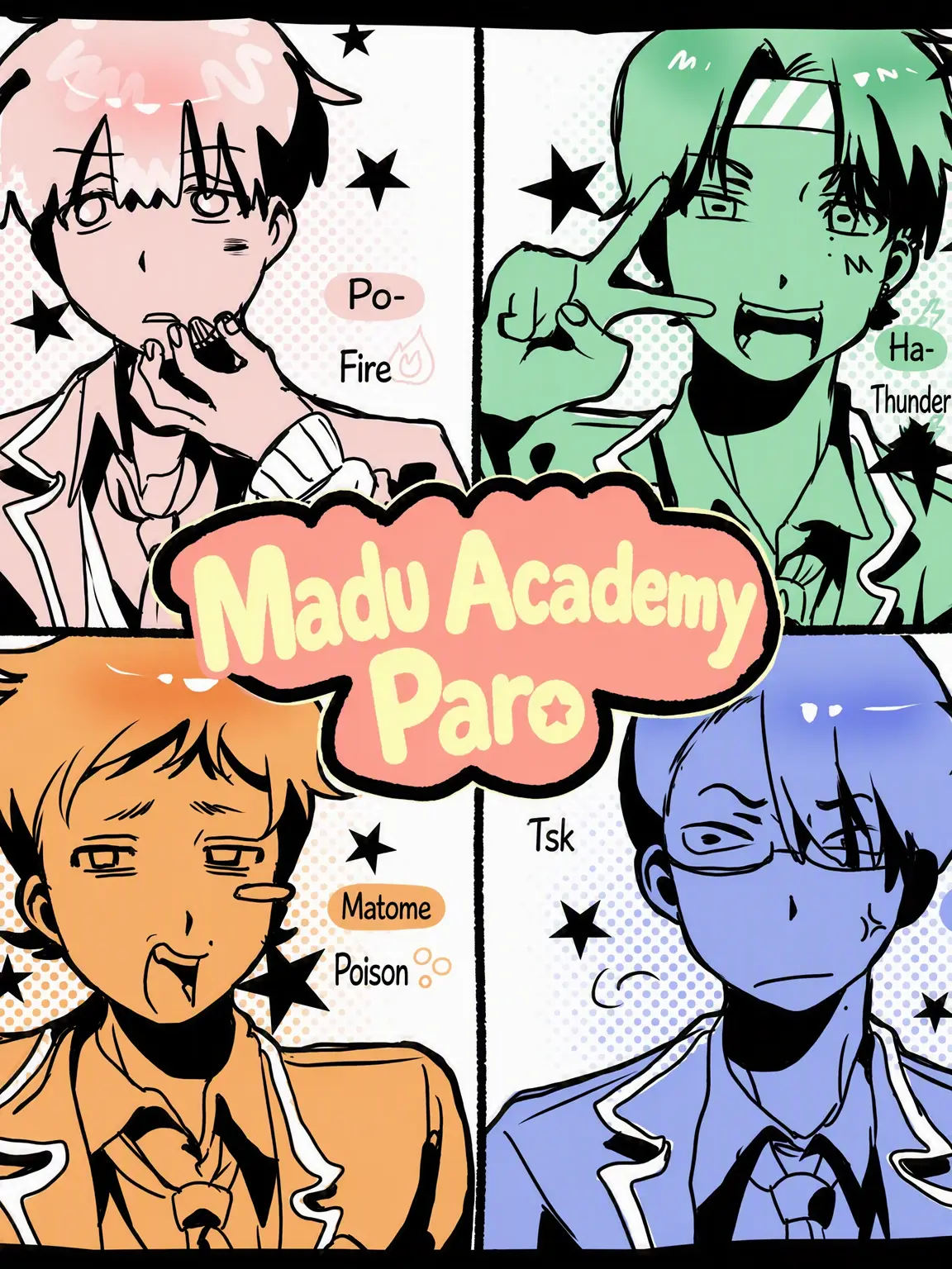 sho9mo2의 Magic Academy: Exhausting Life with 4 Guys