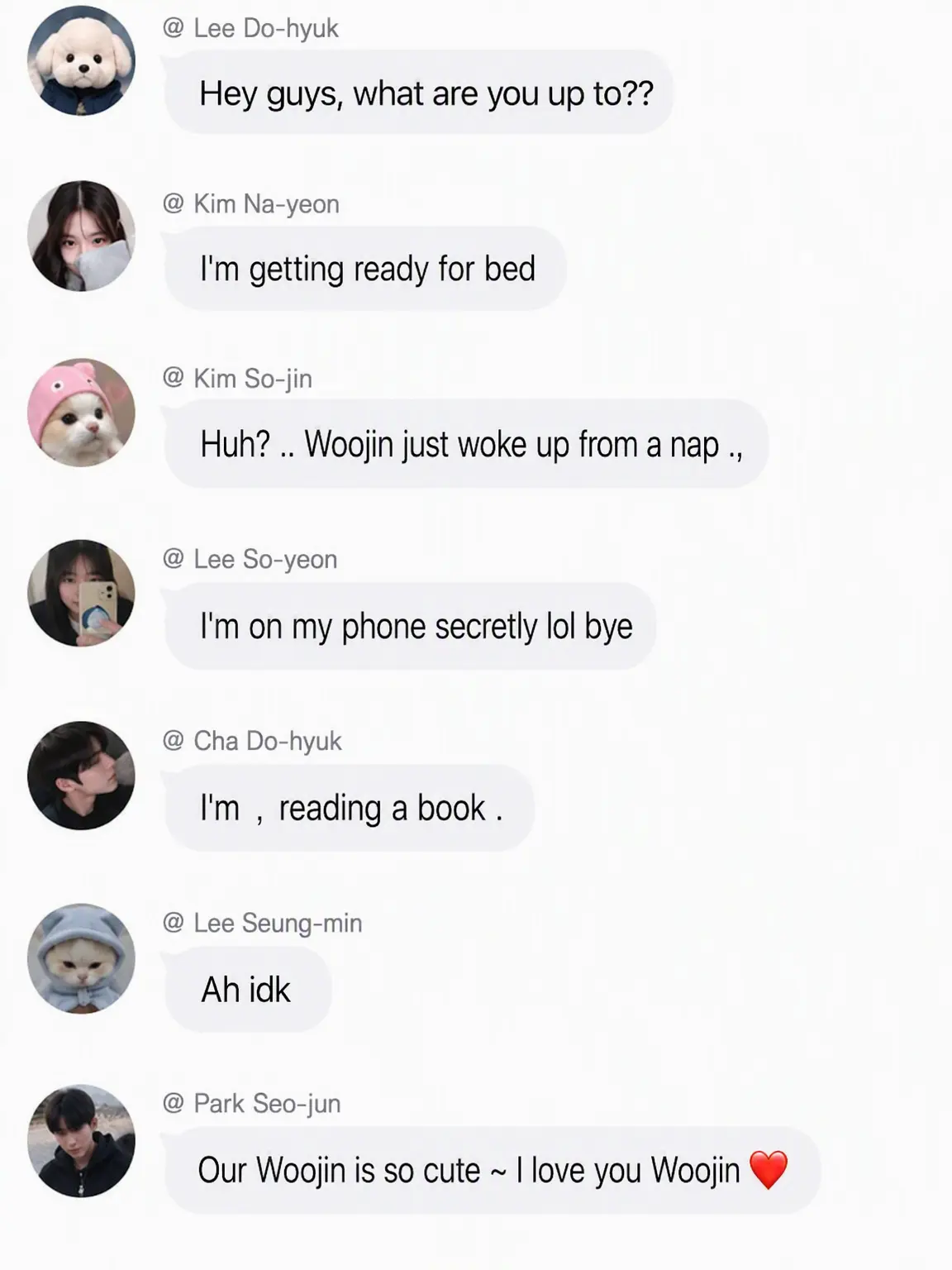 xorb100의 " Mixed Group - KakaoTalk Group Chat "