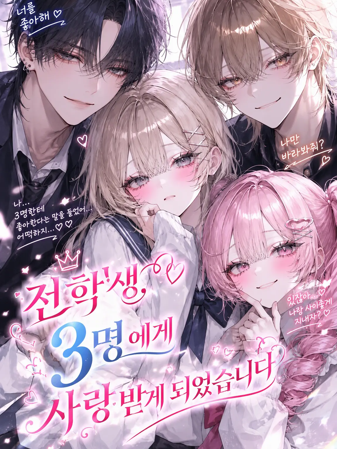 _05123의 전학생, 3명에게 사랑받게 되었습니다