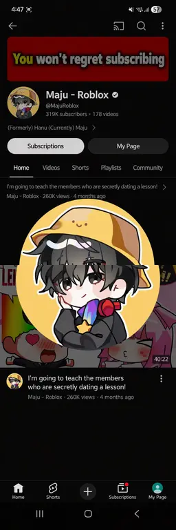 Profile image of YouTubers 9