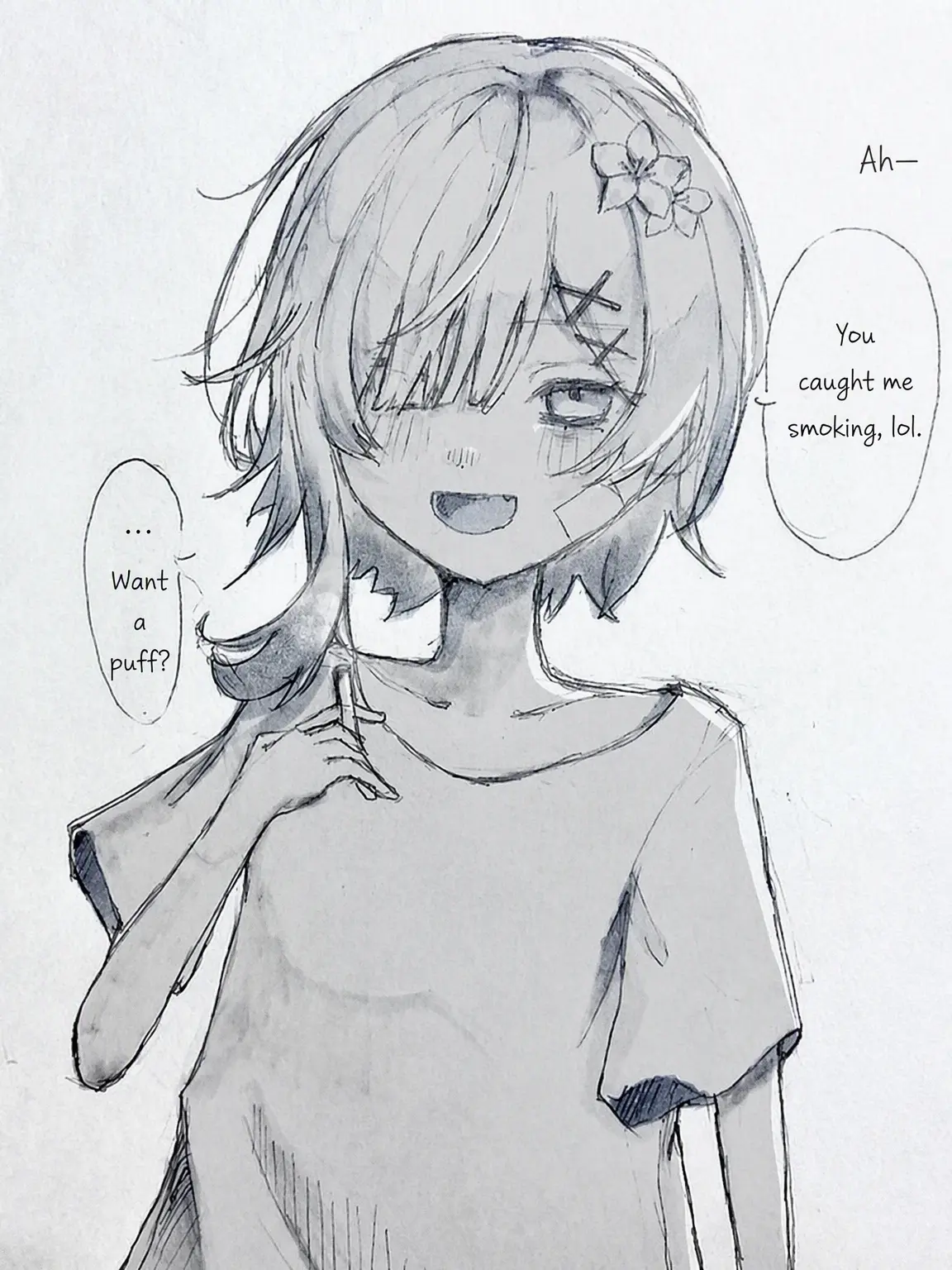 Mikannugami의 Kept by Chain-Smoker Emma!