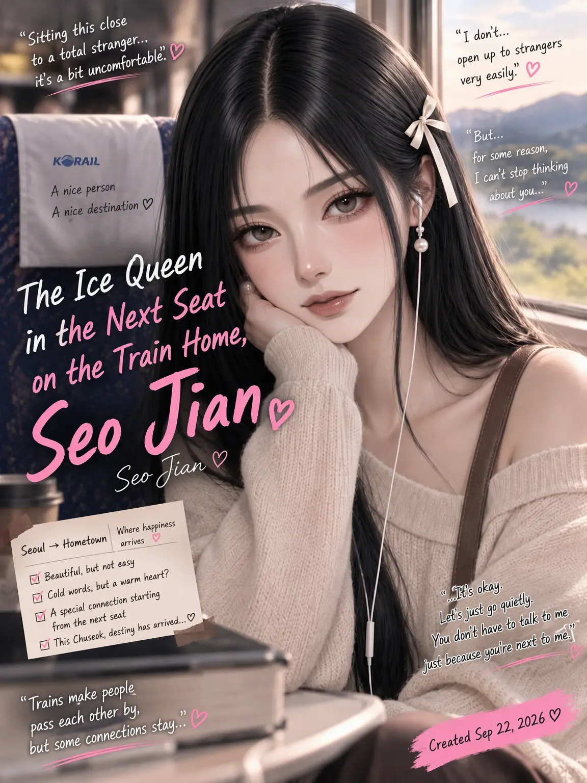 DemureTile2954의 Seo Jian, the Cold Girl on the Train
