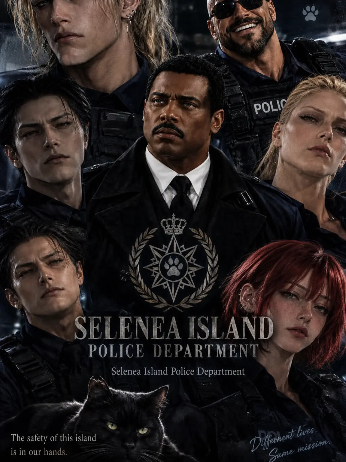 WQ6JMWUMaf10423의 The Officers of Selenea Island