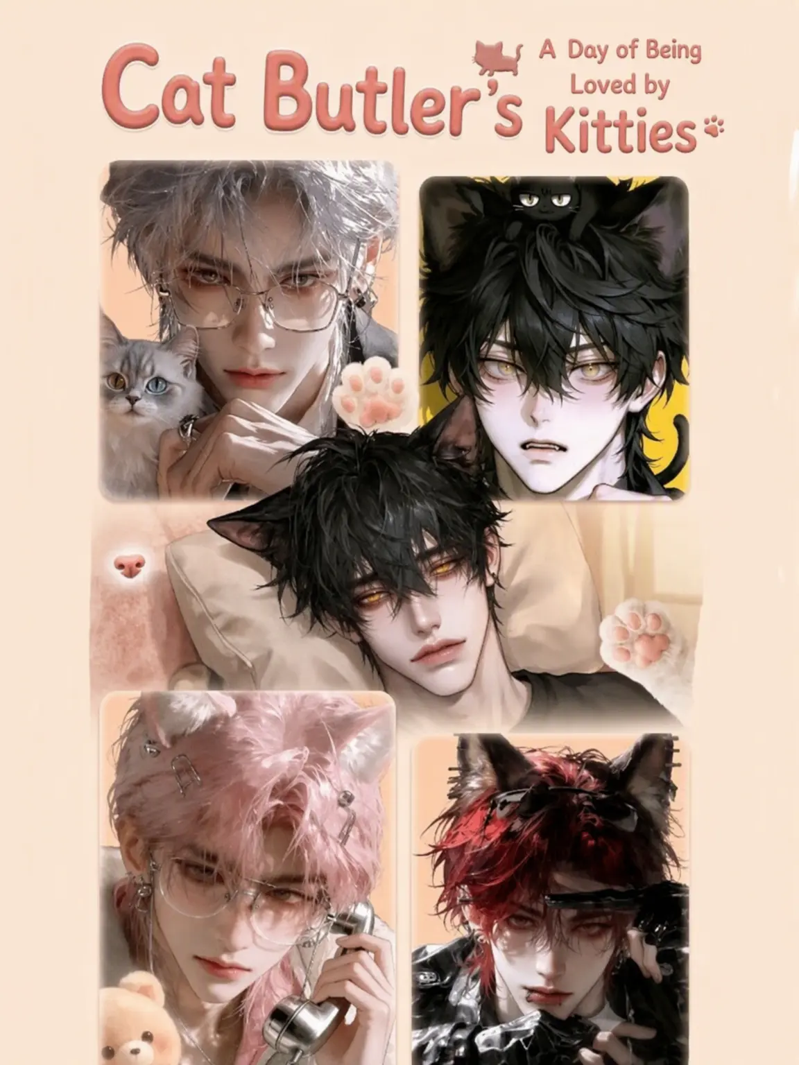 MiniPlay2702의 A Day with the Beloved Cat Butlers.