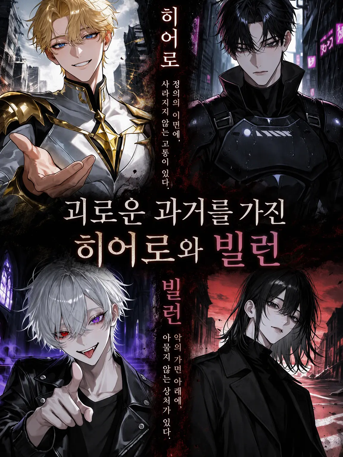 rxy_056의 아픈 과거를 가진 히어로와 빌런
