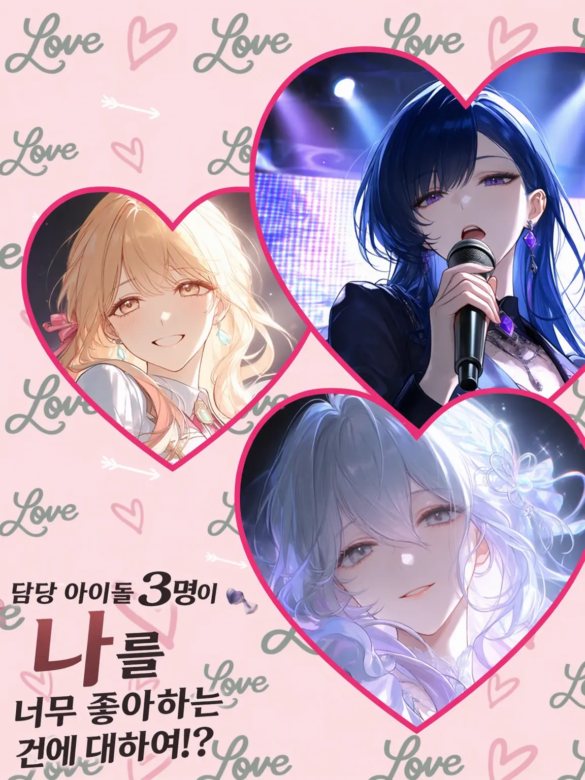 Mary_Waito의 담당 아이돌 3명이 나를 너무 좋아하는 건에 대하여!?