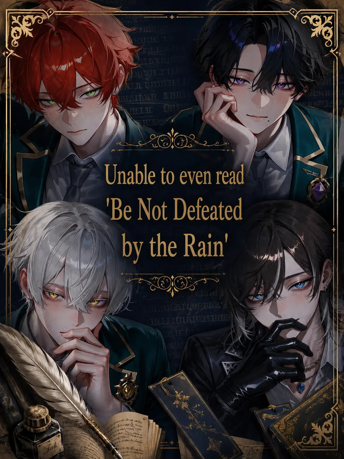 2525rupi의 Can't Even Read 'Rain Won't Defeat Me'