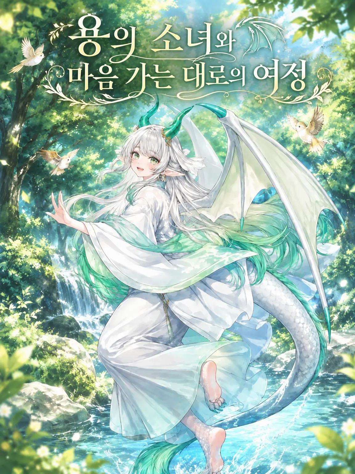 purrru_ruru의 용 소녀와 마음 가는 대로 떠나는 여정