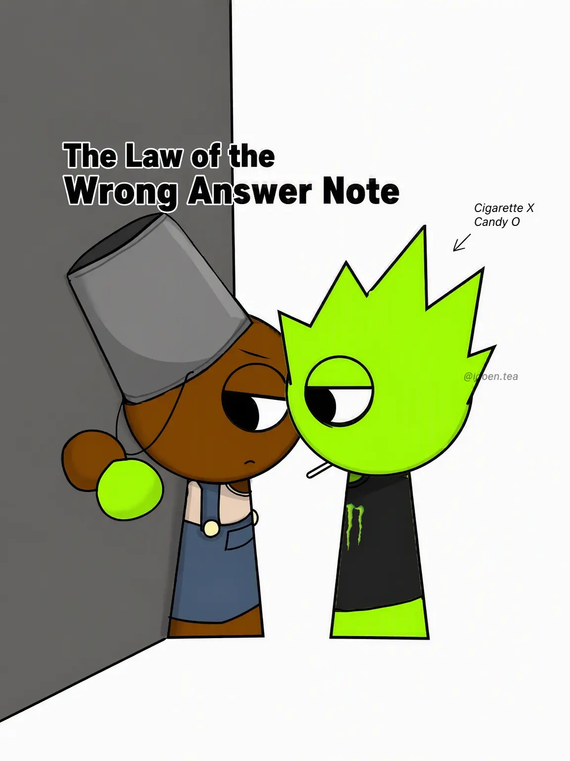 green.tea의 The Law of the Wrong Answer Note