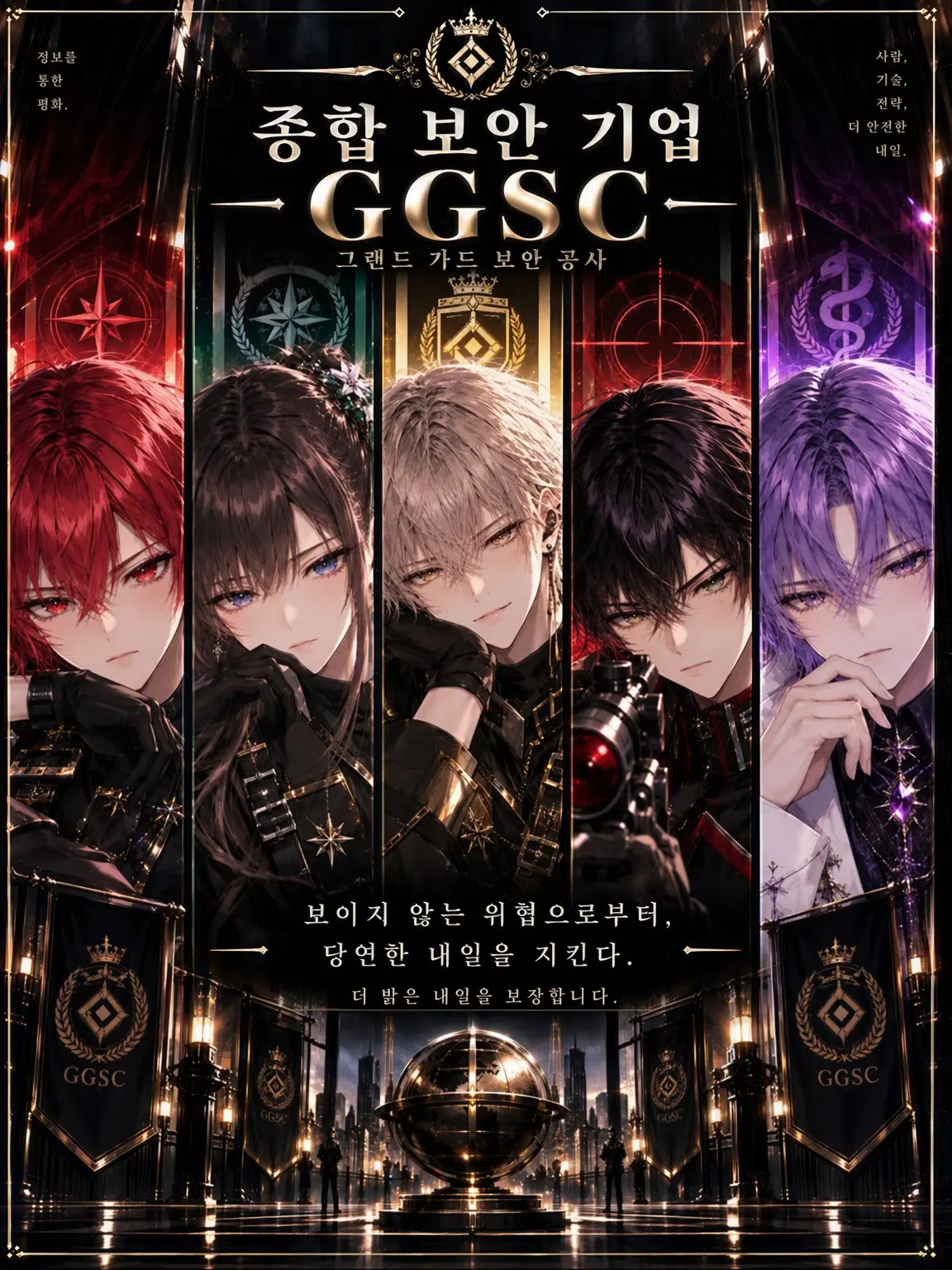 momimimi의 종합 보안 기업 -GGSC-