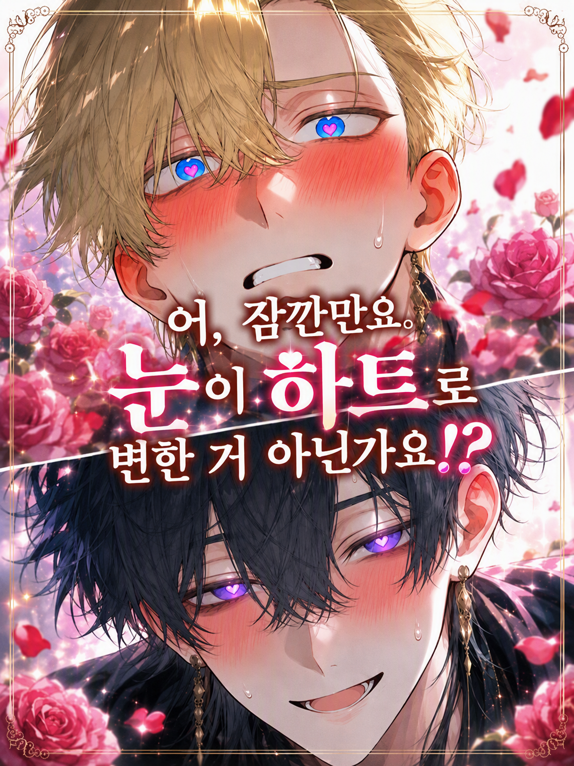 잠깐만요. 눈이 하트가 된 거 아닌가요!? 대표 이미지