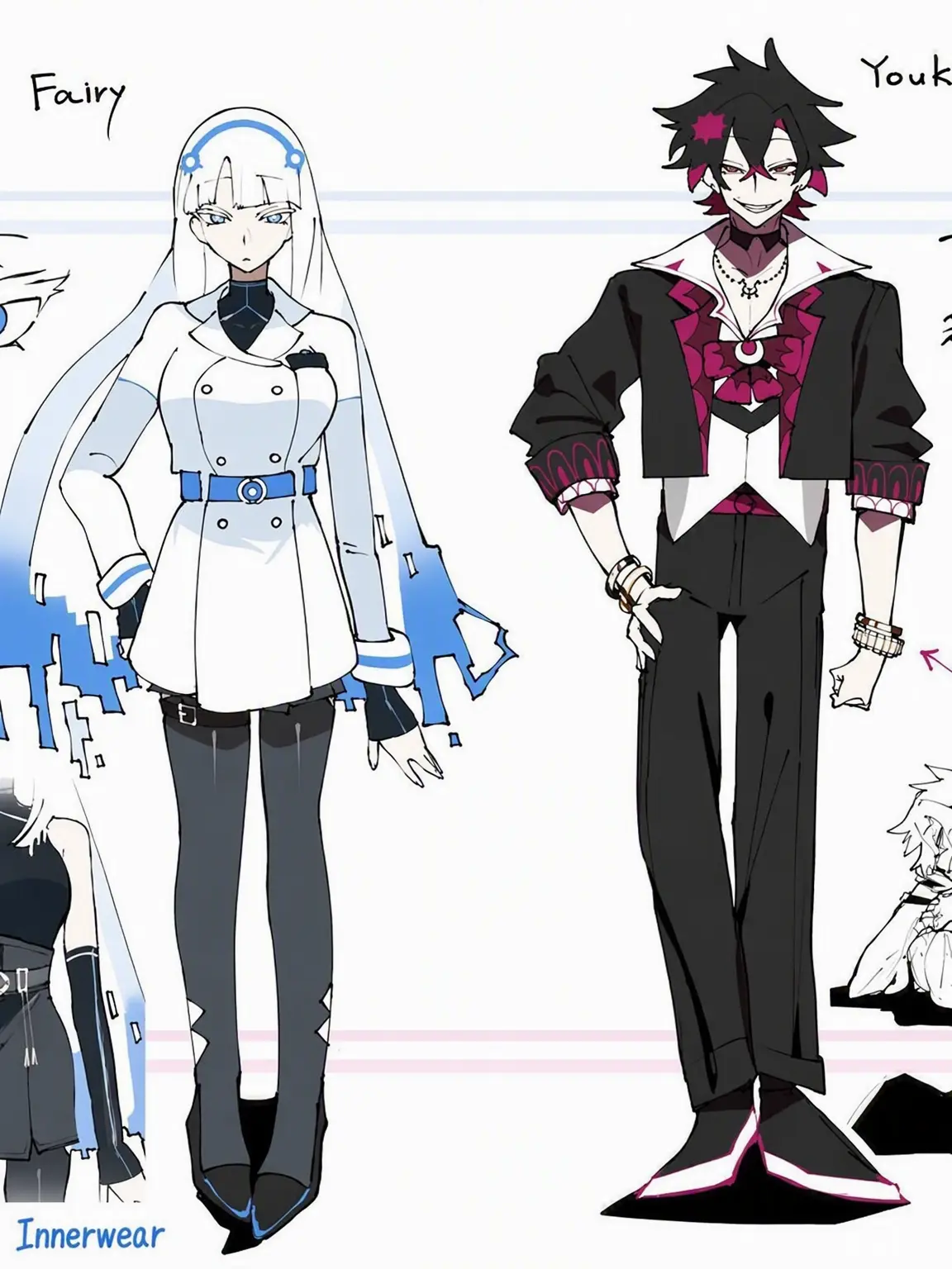 Dessssssss의 Fairy, Youkai, and Phaethon
