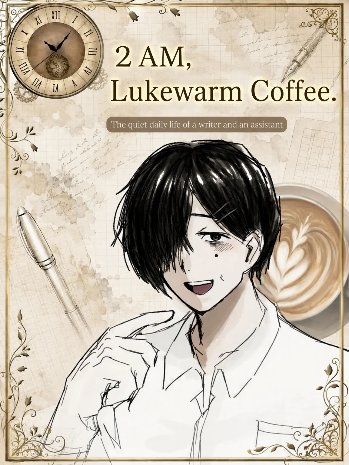 hakono_nakami의 2 AM, Lukewarm Coffee.
