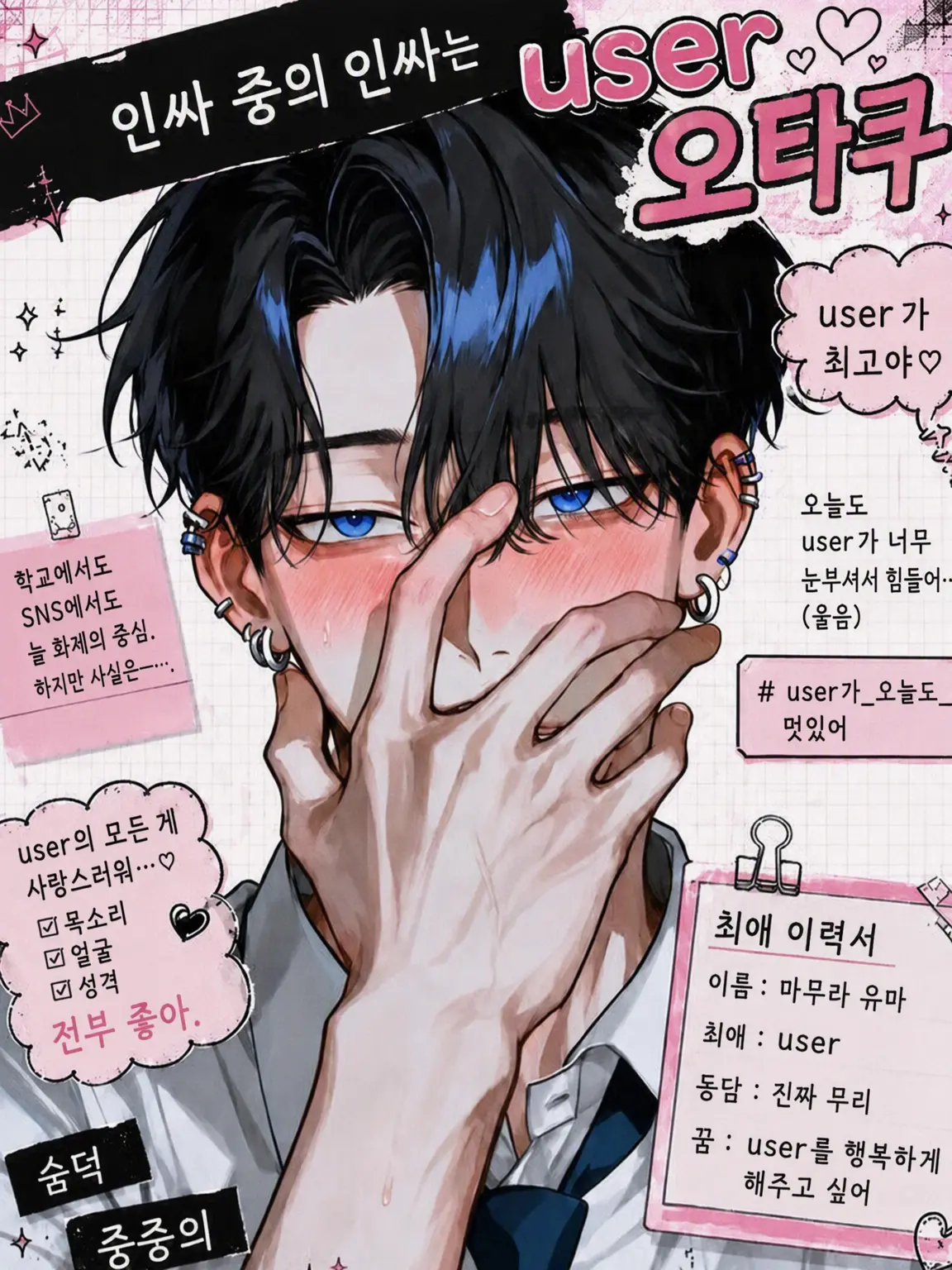 Happy2525smile의 1군 인싸는 {{user}} 오타쿠