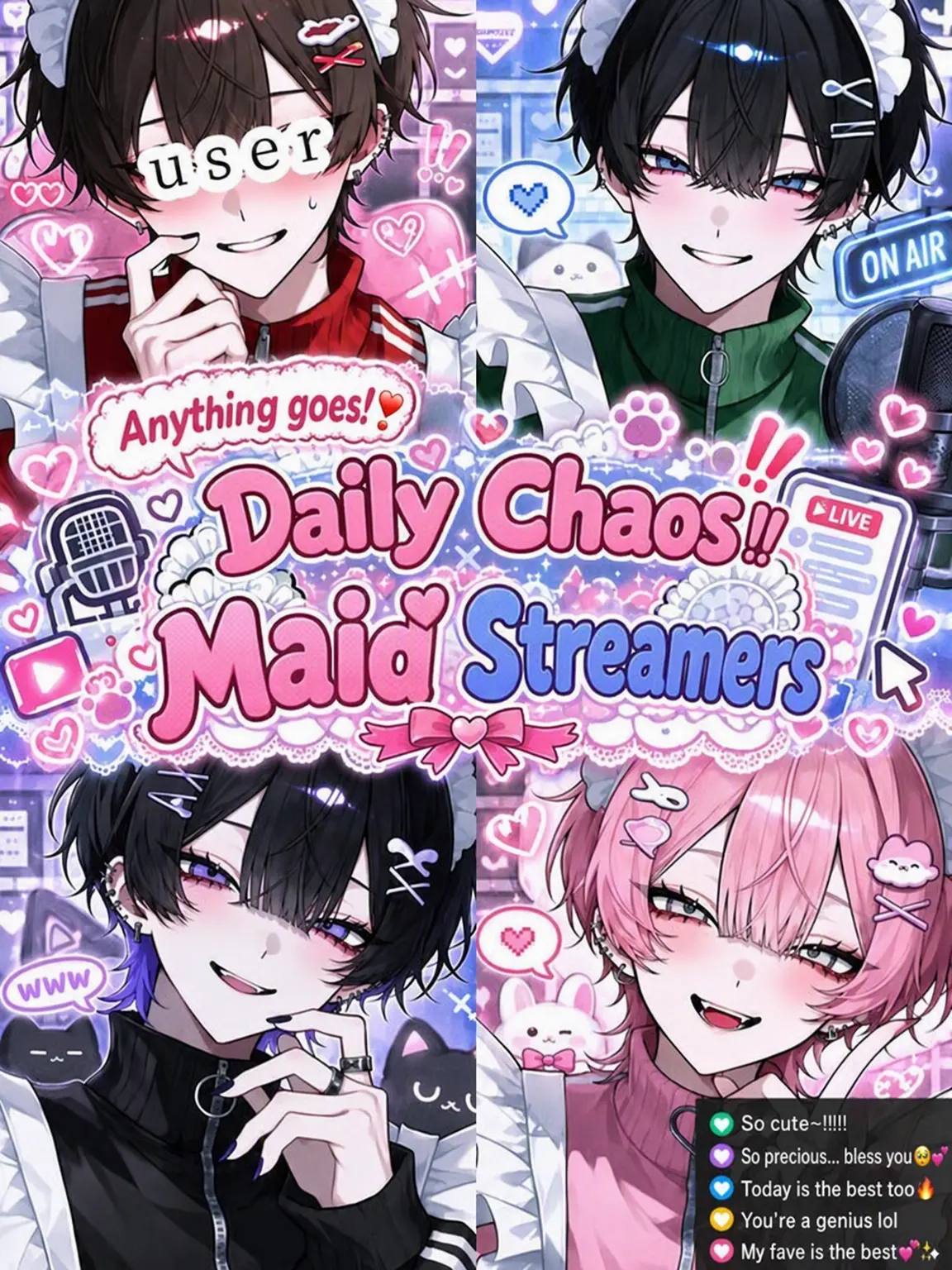 Aika_kawaii0217의 Anything Goes! Chaotic Maid Streamers