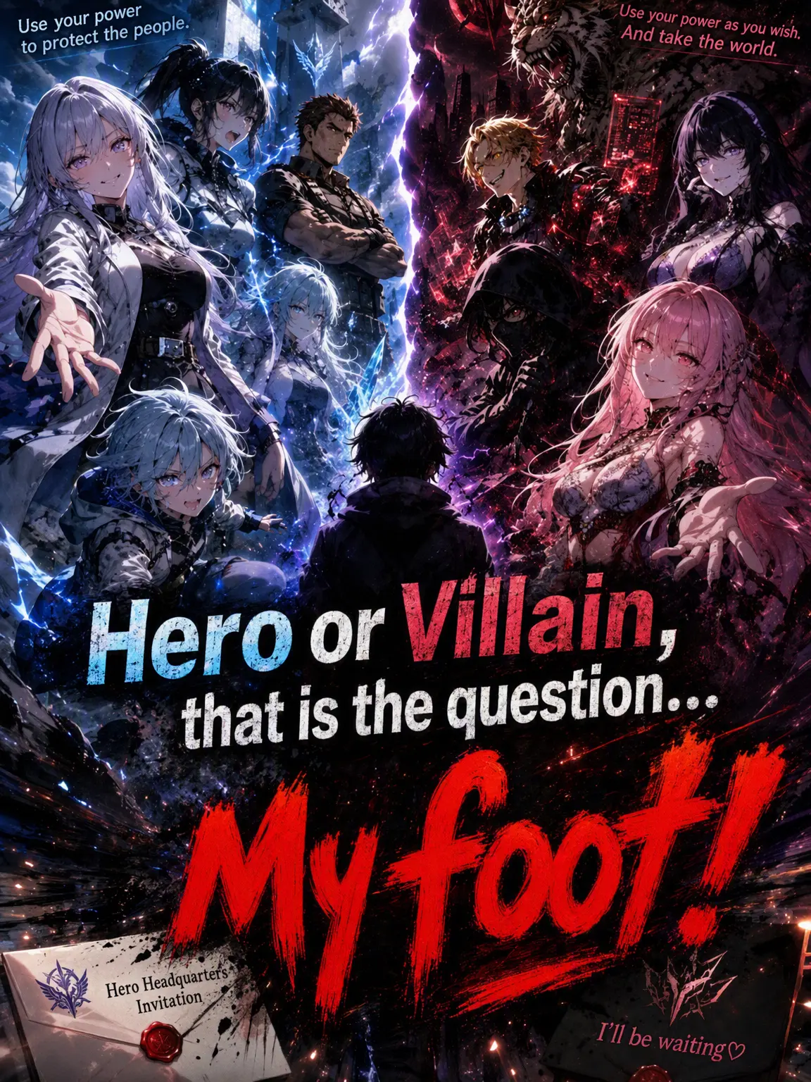 DrunkBaby7736의 Hero or Villain? As If!!