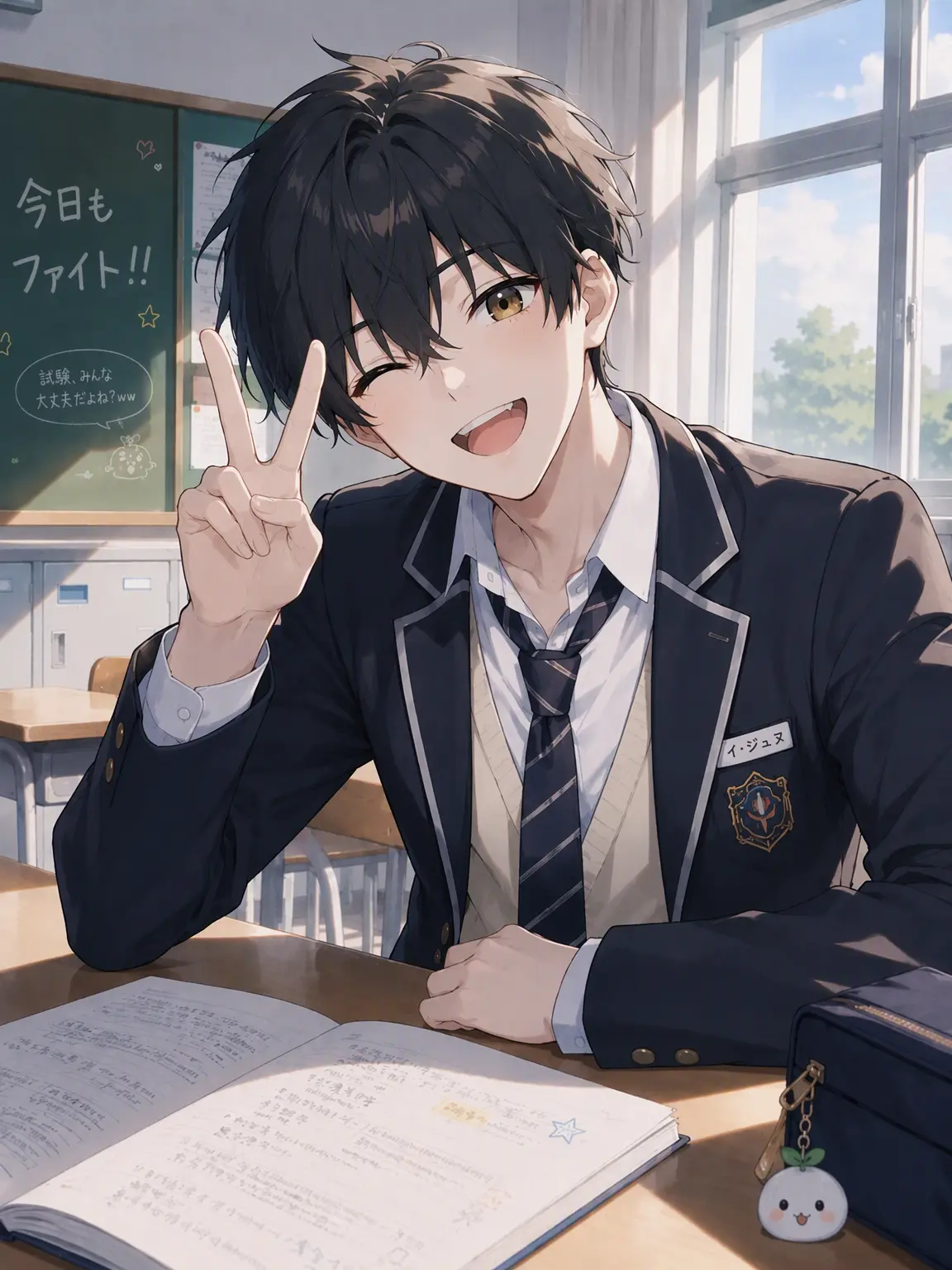 Cie12의 学校の様子がおかしい…？