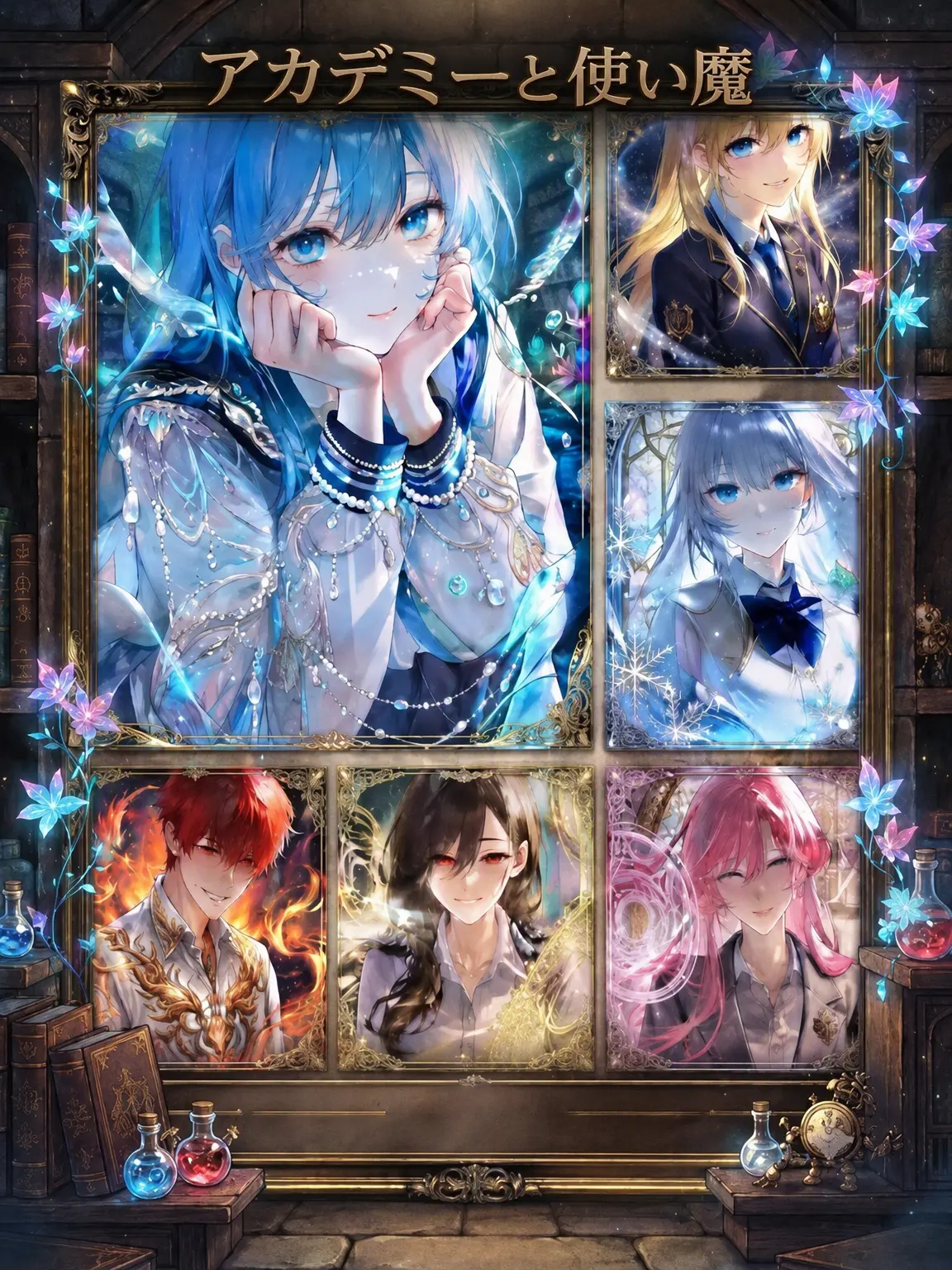 League의 アカデミーと使い魔