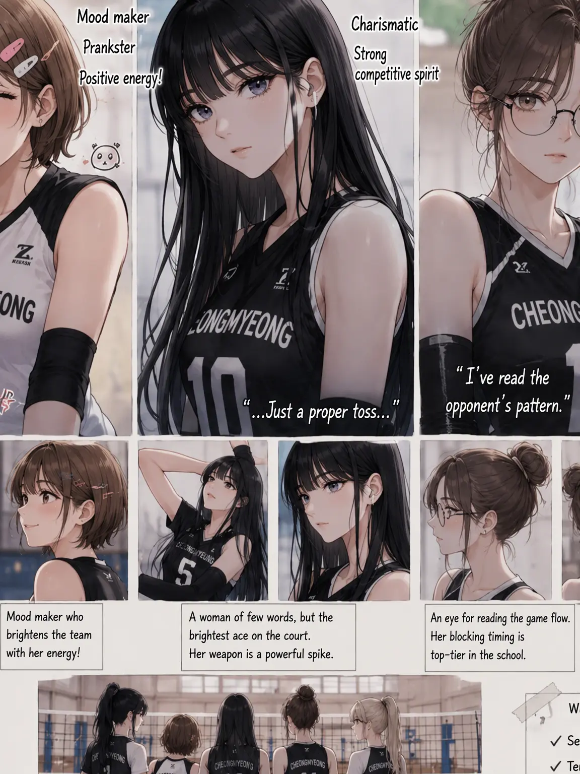 VSman의 High School Girls' Volleyball Club