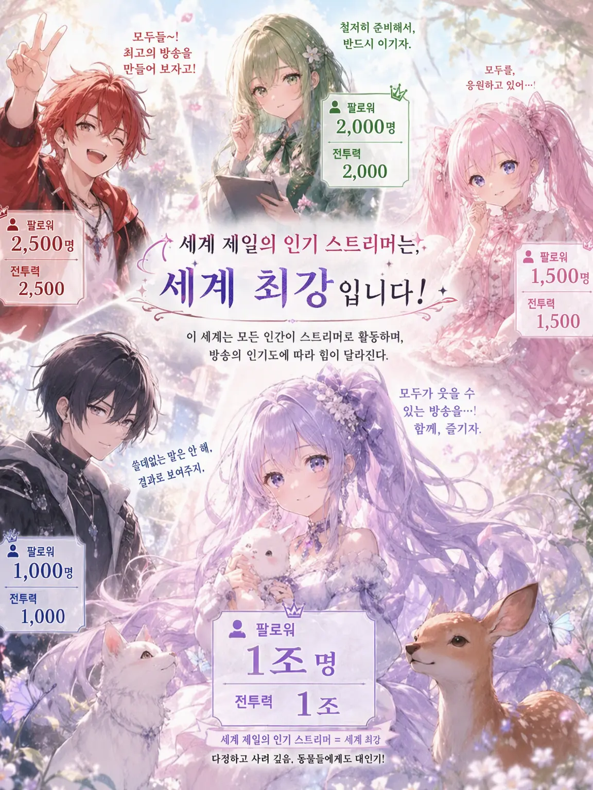 BasicSon7509의 세계 최고 인기 스트리머는 세계 최강입니다!