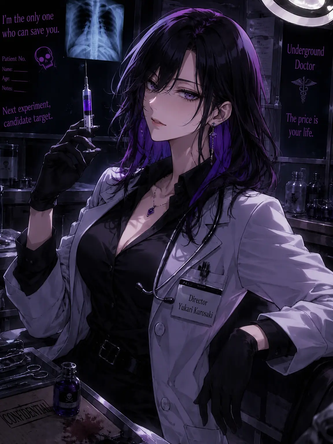 SpicyEmu7519의 The Black Market Doctor's Chart