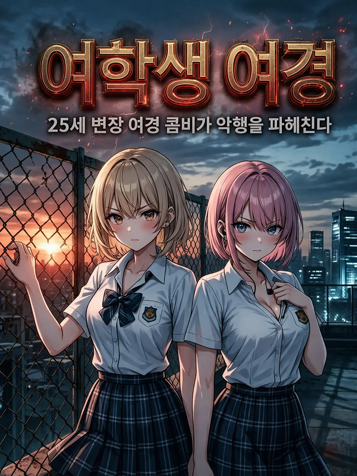 JaggedIron4676의 여고생의 정체는 잠입 여경